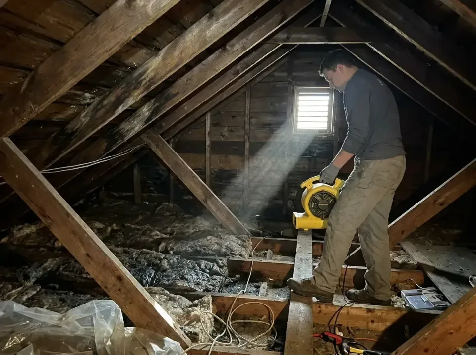 attic-water-damage-drying-proc-007 — frequently asked questions, Emergency Water Extraction & 24/7 Flood Response in Dadevil…